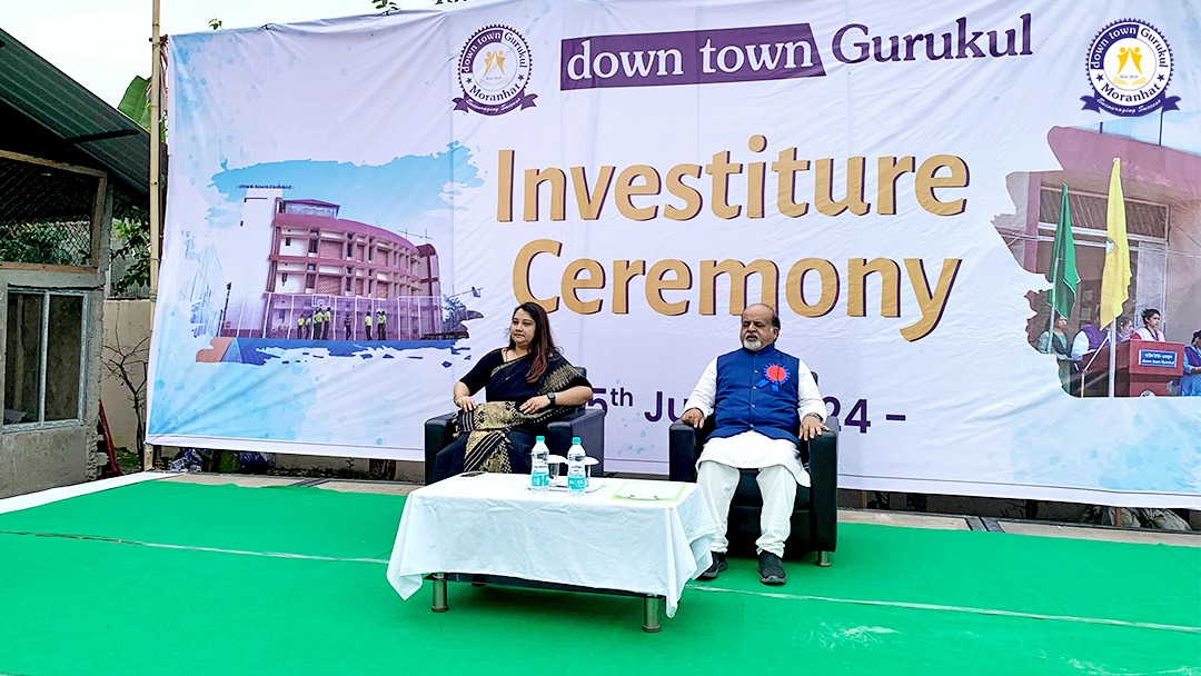 Investiture Ceremony at down town Gurukul